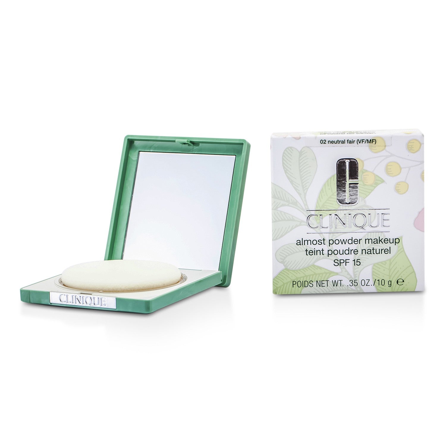 Clinique/クリニーク+オールモーストパウダーメイクアップ SPF 15+10g/0.35oz+No. 02 Neutral Fair ブランドコスメ